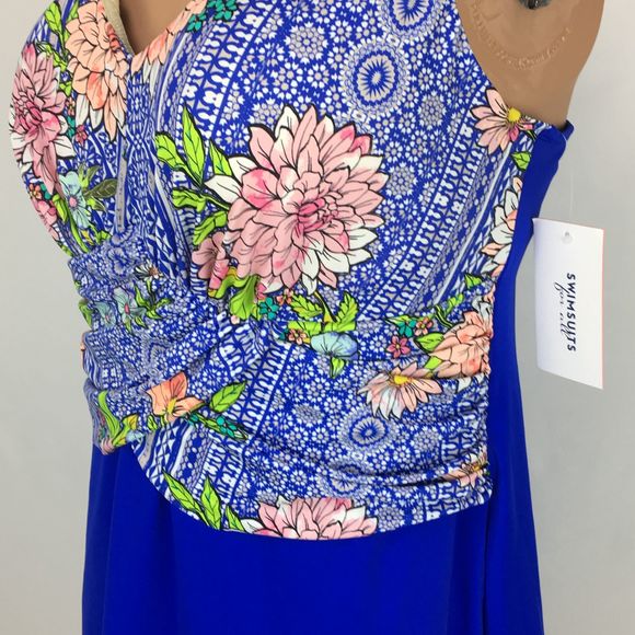 Swimsuits For All One Piece Swim Dress Size 20 - Picture 7 of 15